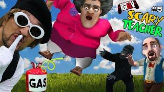 SCARY TEACHER vs. FAT GAS  FGTeeV Ruined her Date Again Miss T Chapter 5 Gameplay  Skit