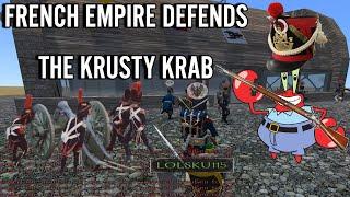 The French Empire Defends the Krusty Krab Mount & Blade Warband - Napoleonic Wars DLC