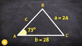 How to determine if you have 01 or 2 triangles for the ambiguous case