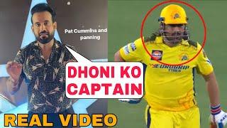 Irfan pathan Shocking statement On Ms dhoni after csk lost match against Srh today