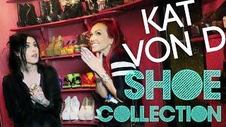 Kat Von D Shoe & Closet Tour  Kandee Johnson