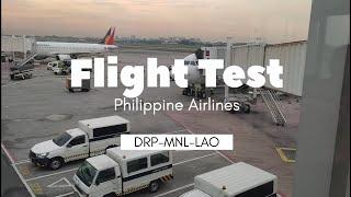 Flight Test Philippine Airlines Daraga to Laoag Journey