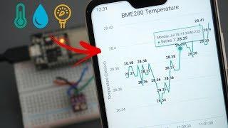 ESP32ESP8266 Plot Sensor Readings in Real Time Charts - Web Server