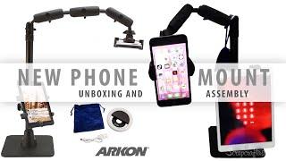 NEW PHONE and IPAD Mount UNBOXING the ARKON MOUNTS Remarkable Creators 3-in-1 Bundle