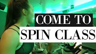 COME TO SPIN CLASS WITH ME  DailyPolina