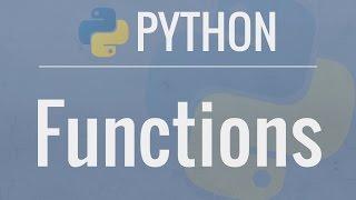 Python Tutorial for Beginners 8 Functions