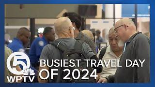 Why FAA expects today to be busiest air travel day of 2024 so far