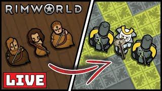 We need more wrinkles   Rimworld Tribal Timelapse socials