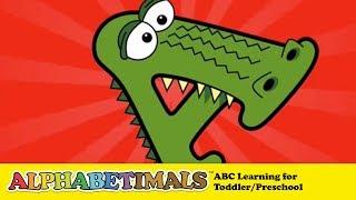 Amazing Animal Alphabet Letters for Kids Alphabetimals A-Z  Alphabetimals.com