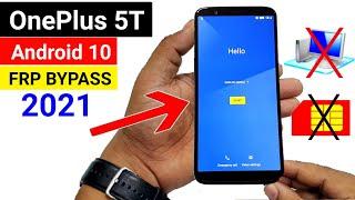 OnePlus 5T GOOGLEFRP BYPASS 2021 Without PC