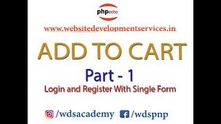 Add to cart Using Ajax Php Mysql   Dynamic cart Part 1