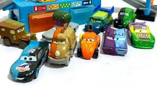 Disney Cars color change 9 types & Cars car wash toy