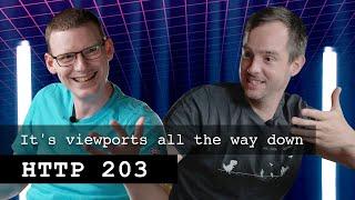 Its viewports all the way down  HTTP 203