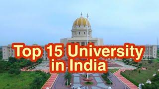 Top 15 University in India 2019  Best University in India   NIRF RANKING  The bachelors 