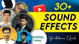 30+ Sound Effects for YouTube Video Editing  No Copyright  Download Link Given ️