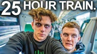 We took the longest train ride in the UK it was hell