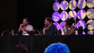 Ohayocon 2016  Attack on Titan Q&A David Matranga Jessica Calvello and Brett Weaver