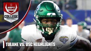 Cotton Bowl Tulane Green Wave vs. USC Trojans  Full Game Highlights