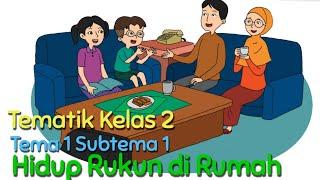 Tematik Kelas 2 Tema 1 Subtema 1 Hidup Rukun di Rumah