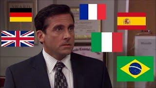 The Office NO GOD PLEASE NO in different languages