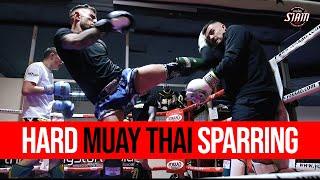 Hard Muay Thai Sparring ft Liam Harrison