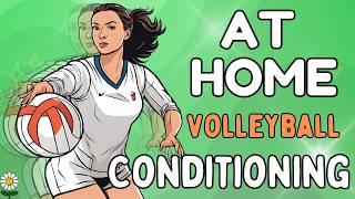 Volleyball CONDITIONING ⎮ At-Home Conditioning Drills