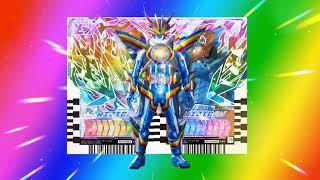 KAMEN RIDER GOTCHARD ANIMATED CHEMY CARDS RAINBOW GOTCHARD ULTIMATE FORM HENSHIN SOUND