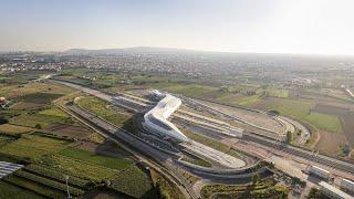 Napoli Afragola High Speed Train Station by Zaha Hadid Architects