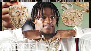 Ravens QB Lamar Jackson Shows Off His Insane Jewelry Collection  On the Rocks