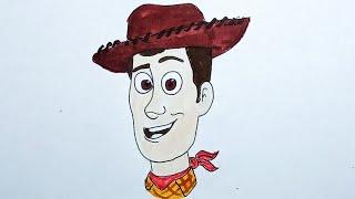 How To Draw Woody From Toy Story step by step