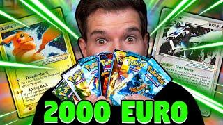 Wir öffnen für 2000€ RETRO Booster  Pokémon Opening