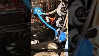 PC Water cooling failed  #pc #watercooling #failed