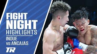 Takuma Inoue Drops & Stops Jerwin Ancajas  FIGHT HIGHLIGHTS