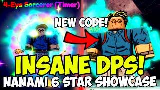 NEW CODE New Nanami 6 Star Has INSANE FULL AOE Hybrid DPS + NEW SUPER CRIT Mechanic  Showcase