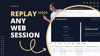 OpenReplay user session replays better than any web analytics