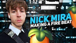 Nick Mira Making A FIRE Beat From Scratch 