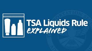 TSAs 3-1-1 Liquids Rule