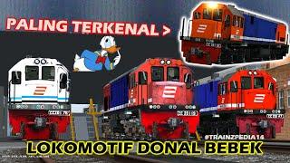 Lokomotif Donald Bebek? Emang ada??  #TRAINZPEDIA14