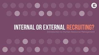 Internal or External Recruiting