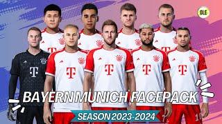 BAYERN MUNCHEN FACEPACK TERBARU SEASON UPDATE 2023 - 2024