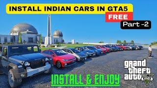HOW TO INSTALL INDIAN CARS IN GTA5 FOR FREE  PART-2  EASY INSTALLATION