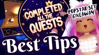 COMPLETE ALL NEW YEARS QUESTS in ROYALE HIGH NEW YEARS UPDATE Unlock Code & Walkthrough