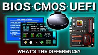 BIOS CMOS UEFI - Whats the difference?