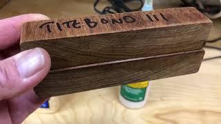 IPE Wood Glue Test