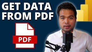 EXTRACT DATA from PDF files into POWER BI or EXCEL using POWER QUERY  Beginners Guide to Power BI