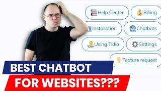 Is It The Best Chatbot to Use on Your Website?  Tidio Chatbot Review