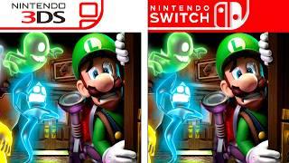 Luigis Mansion 2 HD  3DS vs Switch  Graphics Comparison + 4K Gamer Pro  Analista De Bits