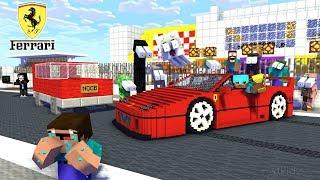 NOOB vs PRO vs HACKER FERRARI CHALLENGE Mobs Parody