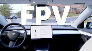 Tesla Smart Summon FPV First Person View