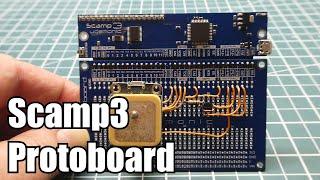 Scamp3 Protoboard  Microcontroller Teaching Aid